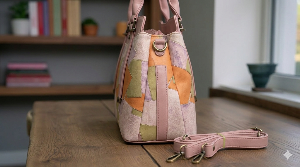 Women Multicolour Handbag - Extra Spacious