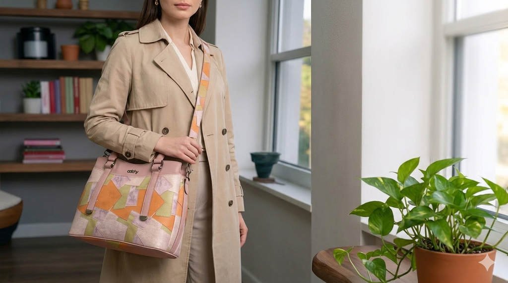 Women Multicolour Handbag - Extra Spacious