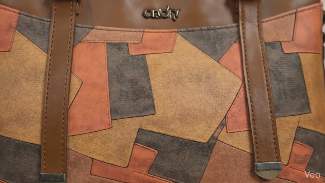 Women Multicolour Handbag - Extra Spacious