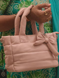 Puffy Bow Charm Handbag