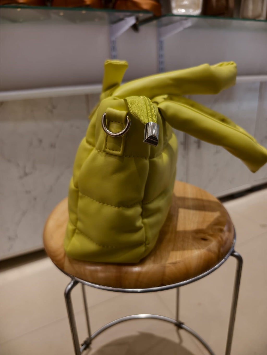 Puffy Bow Charm Handbag